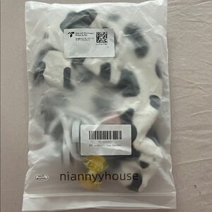 Adorable Cow Print Baby Outfit with Hat